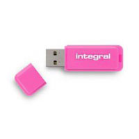 Integral 8GB Neon USB Flash Drive (INFD8GBNEONPK)